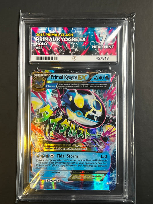ACE 7 - 2015 - Primal Kyogre EX - Primal Clash - 55/160 - Holo