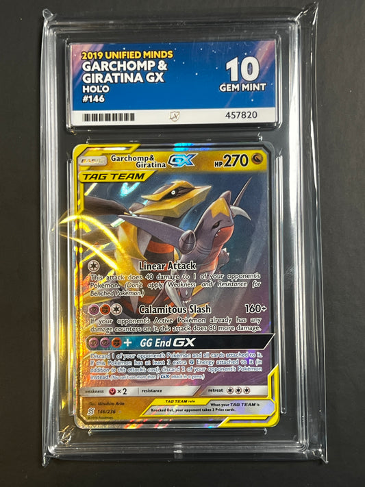 ACE 10 - 2019 - Garchomp & Giratina GX - Unified Minds - 146/236 - Holo
