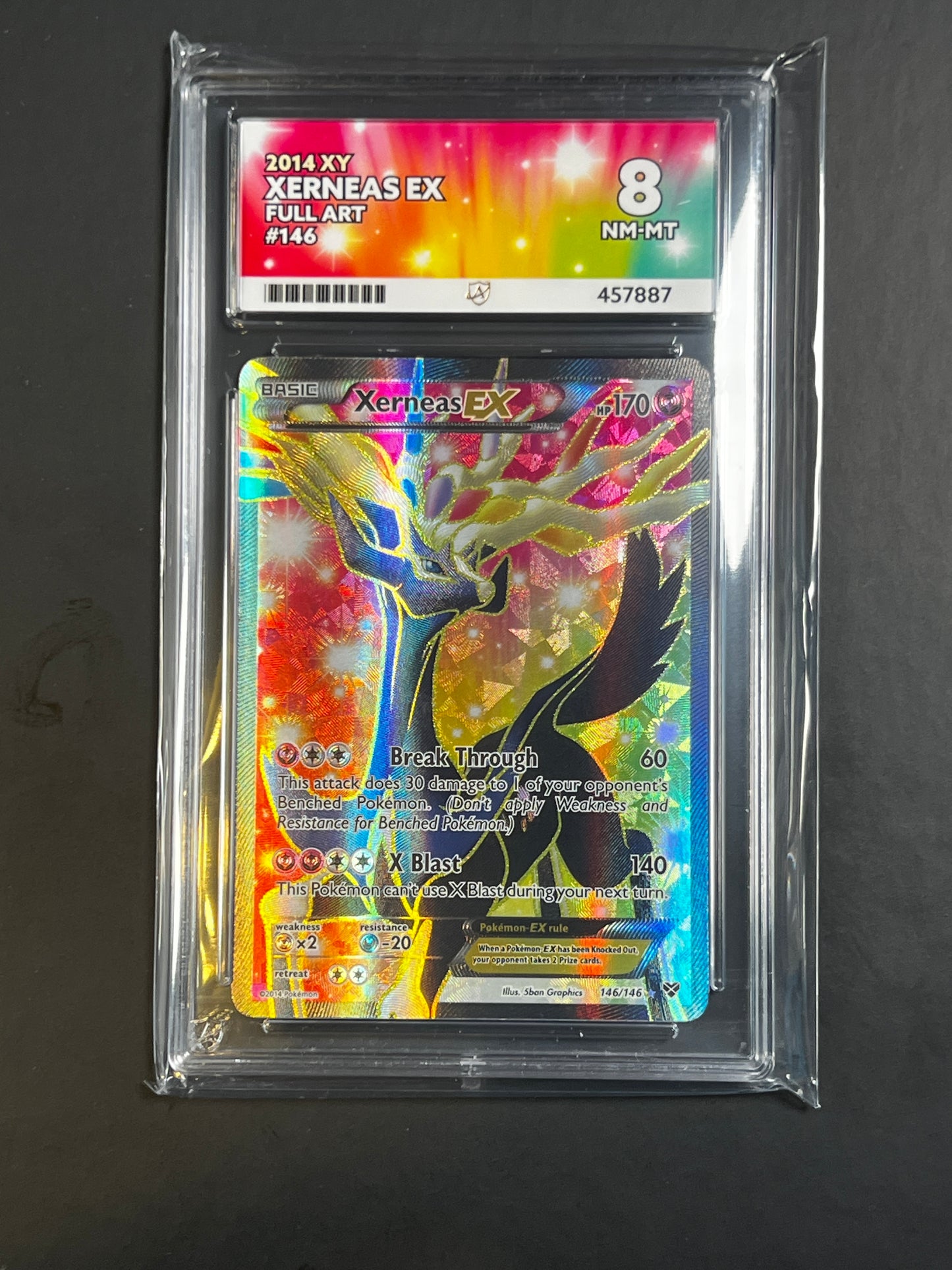 ACE 8 - 2014 - Xerneas EX - XY - 146/146 - Full Art