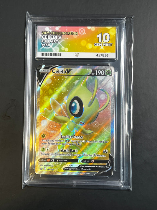 ACE 10 - 2021 - Celebi V - Chilling Reign - 160/198 - Full Art