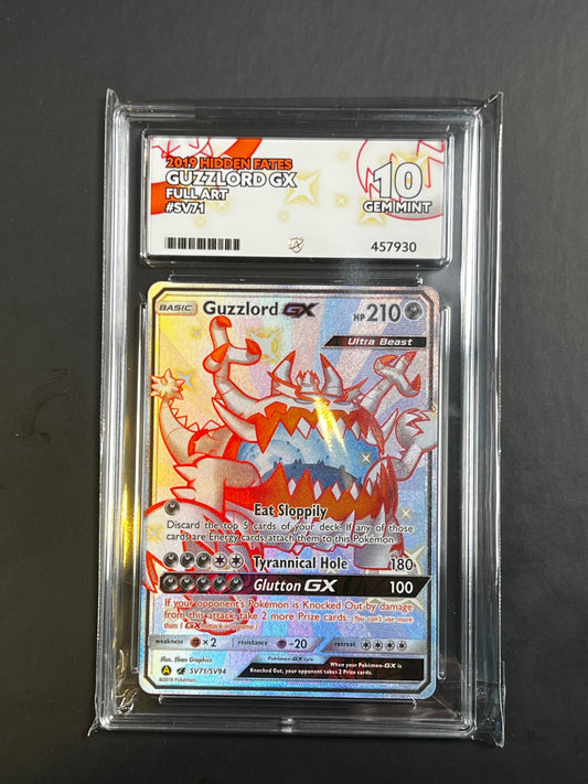 ACE 10 - 2019 - Guzzlord GX - Hidden Fates - SV71/SV94 - Full Art