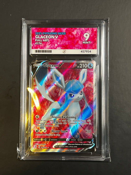ACE 9 - 2021 - Glaceon V - Evolving Skies - 174/203 - Full Art