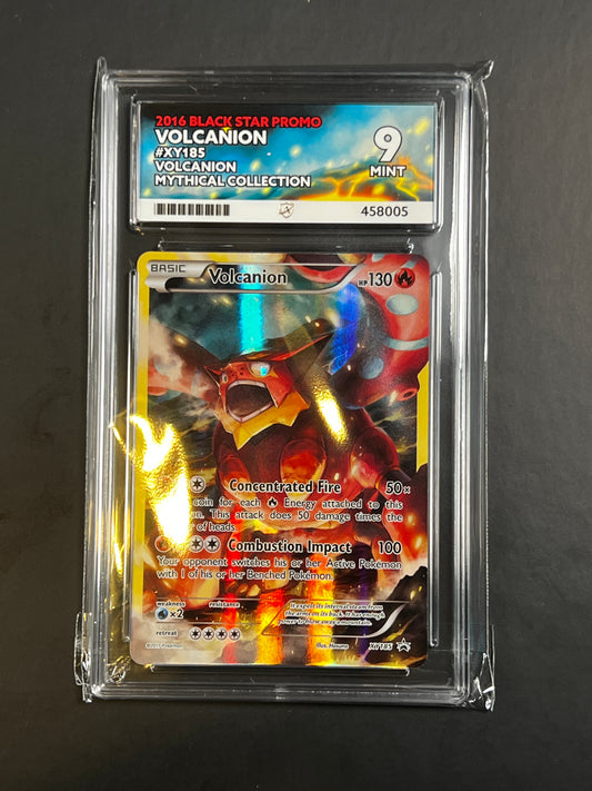 ACE 9 - 2016 - Volcanion - Black Star Promo - XY185 - Volcanion Mythical Collection