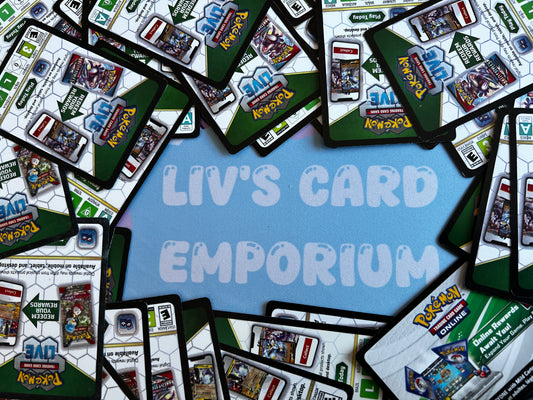 Pokemon TCG Code Cards x 100