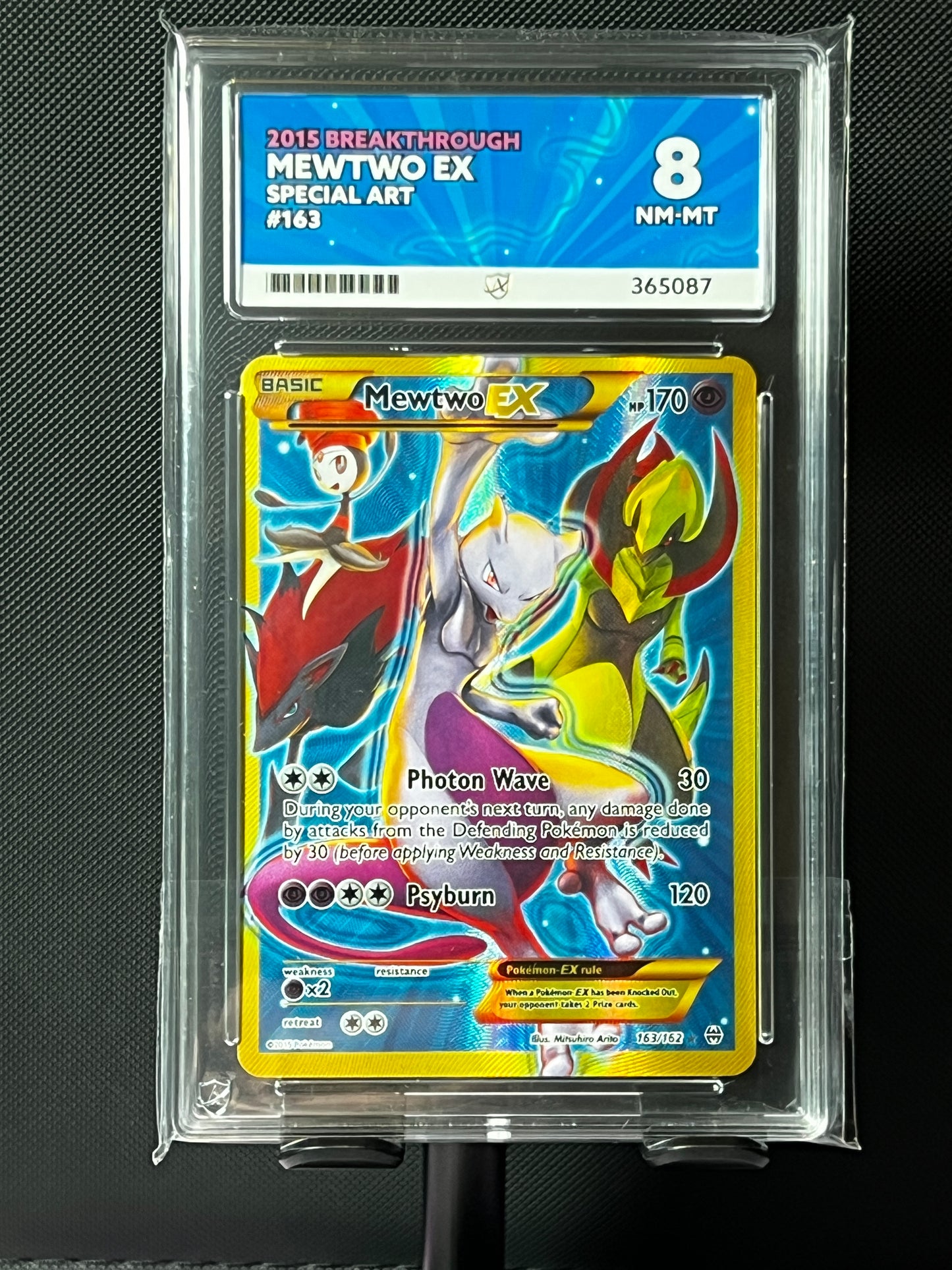 ACE 8 - Mewtwo EX - BREAKthrough - 163/162 - Special Art