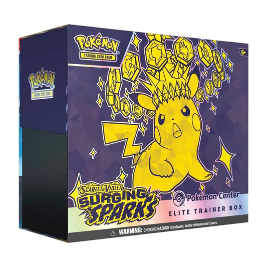 Surging Sparks Pokemon Center ETB
