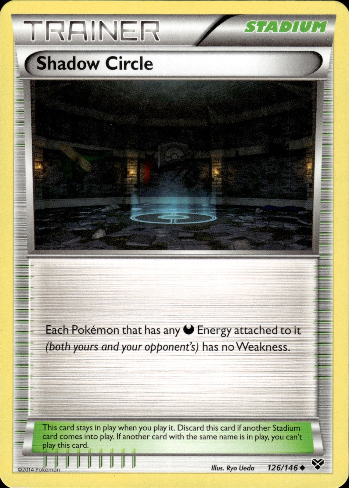 Shadow Circle 126/146 Uncommon XY Base Set Pokemon Lightly Played
