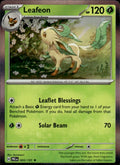 Leafeon 005/131 Holo Rare Prismatic Evolutions Pokemon Lightly Played