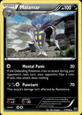 Malamar 77/146 Rare XY Base Set Pokemon Lightly Played