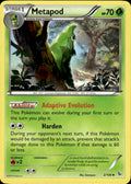 Metapod 2/106 Uncommon Flashfire Pokemon Lightly Played