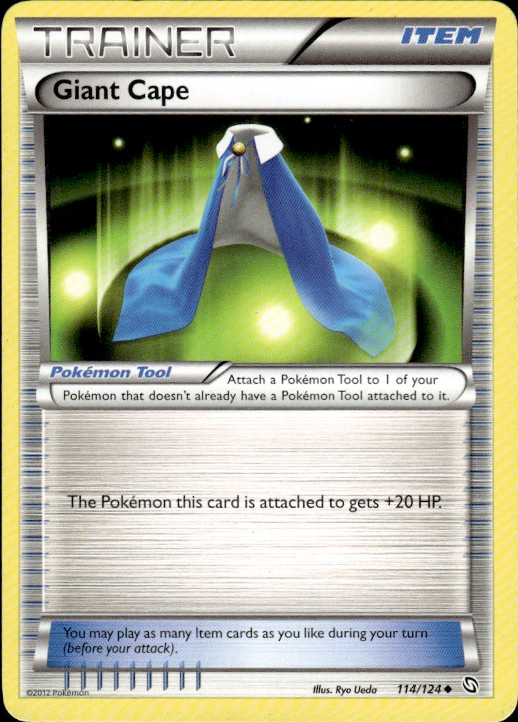 Giant Cape 114/124 Uncommon Dragons Exalted Pokemon Lightly Played
