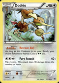 Dodrio 117/162 Rare BREAKthrough Pokemon Lightly Played