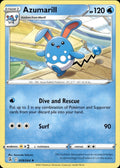 Azumarill 059/264 Rare Fusion Strike Pokemon Lightly Played