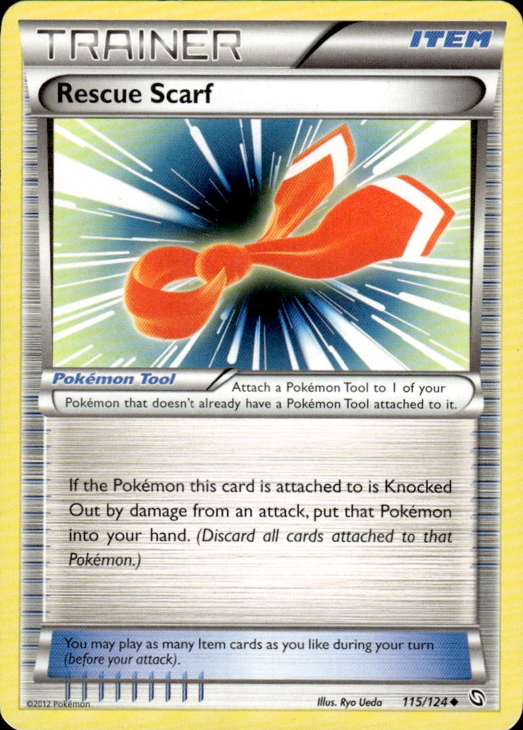 Rescue Scarf 115/124 Uncommon Dragons Exalted Pokemon Lightly Played