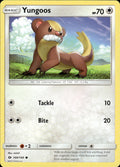 Yungoos 109/149 Common SM Base Set Pokemon Lightly Played