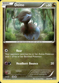 Deino 84/114 Common Steam Siege Pokemon Lightly Played