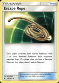 Escape Rope 114/147 Uncommon Burning Shadows Pokemon Lightly Played