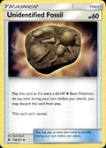 Unidentified Fossil 116/131 Uncommon Forbidden Light Pokemon Lightly Played