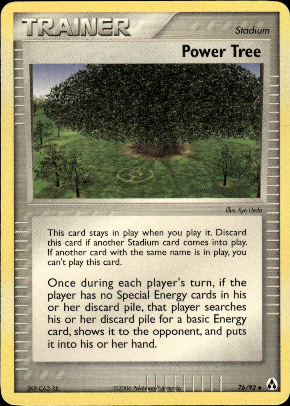 Power Tree 76/92 Uncommon Legend Maker Pokemon Lightly Played