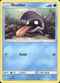 Shellder 33/149 Common SM Base Set Pokemon Lightly Played
