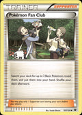 Pokemon Fan Club 107/124 Uncommon Fates Collide Pokemon Lightly Played