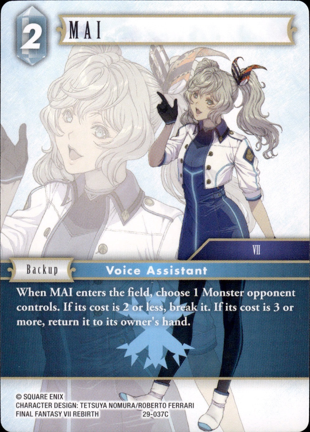 MAI 29-037C Common Blissful Eternity Final Fantasy Near Mint