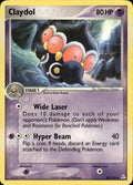 Claydol 38/110 Uncommon Holon Phantoms Pokemon Lightly Played