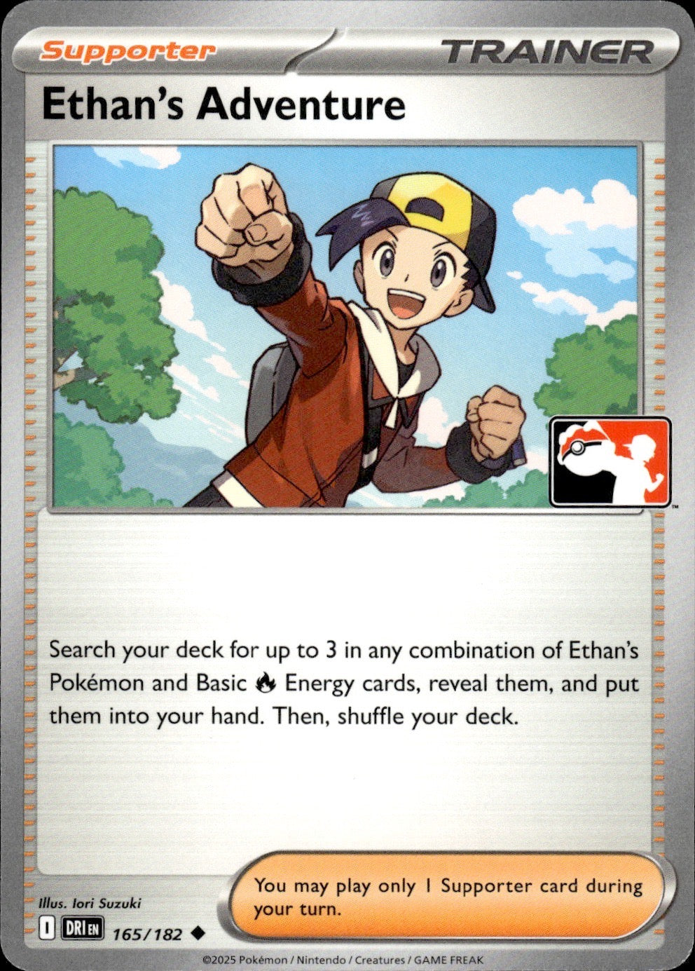 Ethan's Adventure 165/182 Uncommon Prize Pack Series Cards Pokemon Near Mint