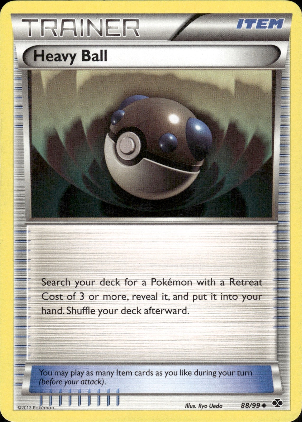Heavy Ball 88/99 Uncommon Next Destinies Pokemon Lightly Played