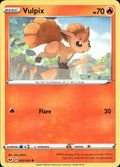 Vulpix 022/202 Common Sword & Shield Pokemon Lightly Played