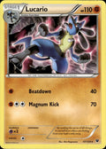 Lucario 47/124 Rare Fates Collide Pokemon Lightly Played