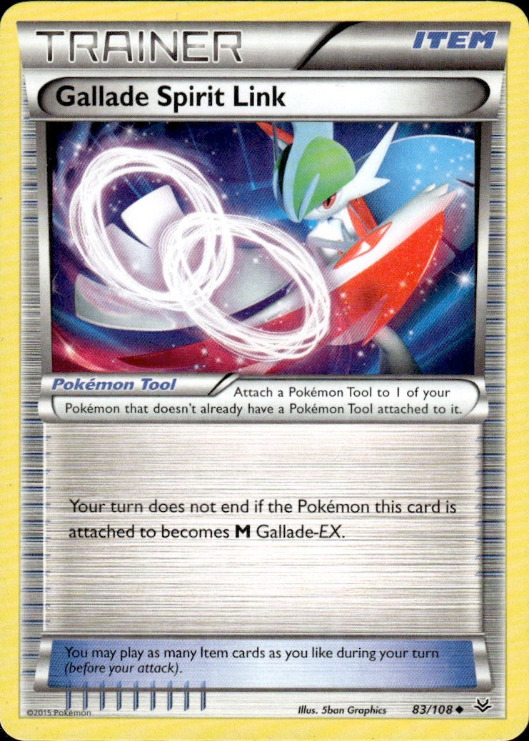 Gallade Spirit Link 83/108 Uncommon Roaring Skies Pokemon Lightly Played