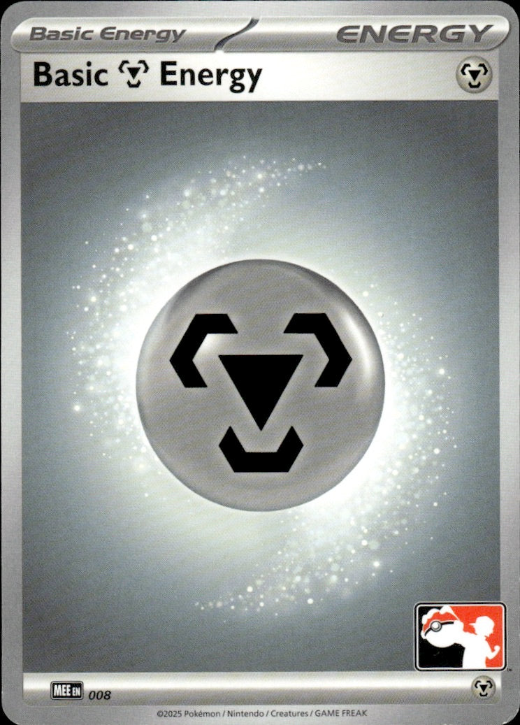 Basic Metal Energy 008 Common Prize Pack Series Cards Pokemon Lightly Played