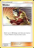 Welder 189/214 Uncommon Unbroken Bonds Pokemon Lightly Played