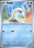 Wiglett 027/129 Bonus Round Pokemon Chinese Near Mint
