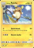 Alolan Raichu (#25 Pikachu Stamped) SM65 Promo Battle Academy Pokemon LP