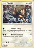 Tauros (#37 Pikachu Stamped) 164/236 Promo Battle Academy Pokemon Lightly Played