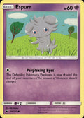 Espurr 59/147 Common Burning Shadows Pokemon Lightly Played