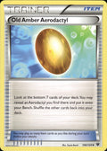 Old Amber Aerodactyl 106/124 Uncommon Fates Collide Pokemon Lightly Played