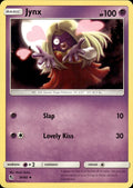 Jynx 30/68 Uncommon Hidden Fates Pokemon Lightly Played