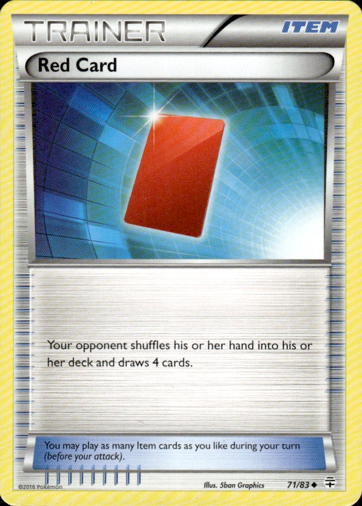 Red Card 71/83 Uncommon Generations Pokemon Lightly Played