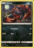 Zorua 52/73 Common Shining Legends Pokemon Lightly Played
