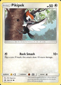 Pikipek 106/149 Common SM Base Set Pokemon Lightly Played