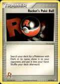 Rocket's Poke Ball 89/109 Uncommon Team Rocket Returns Pokemon Lightly Played