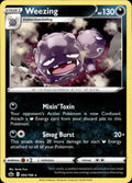 Weezing 095/198 Rare Chilling Reign Pokemon Lightly Played