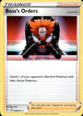 Boss's Orders 058/072 Rare Shining Fates Pokemon Lightly Played