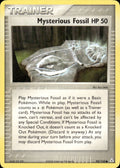 Mysterious Fossil 92/110 Common Holon Phantoms Pokemon Lightly Played