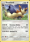 Stoutland 105/149 Rare SM Base Set Pokemon Lightly Played