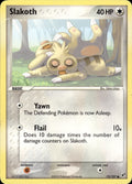 Slakoth 73/107 Common Deoxys Pokemon Lightly Played