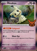 Mimikyu 097/193 Holo Rare Trick or Trade BOOster 2023 Pokemon Lightly Played